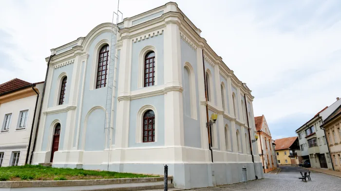 Opravená bývalá synagoga ve Vyškově