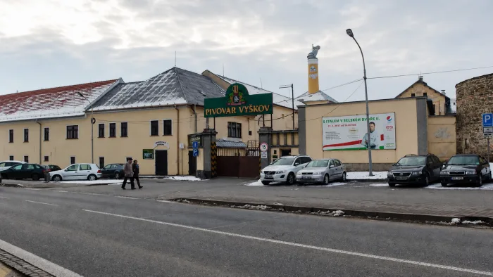 Areál vyškovského pivovaru
