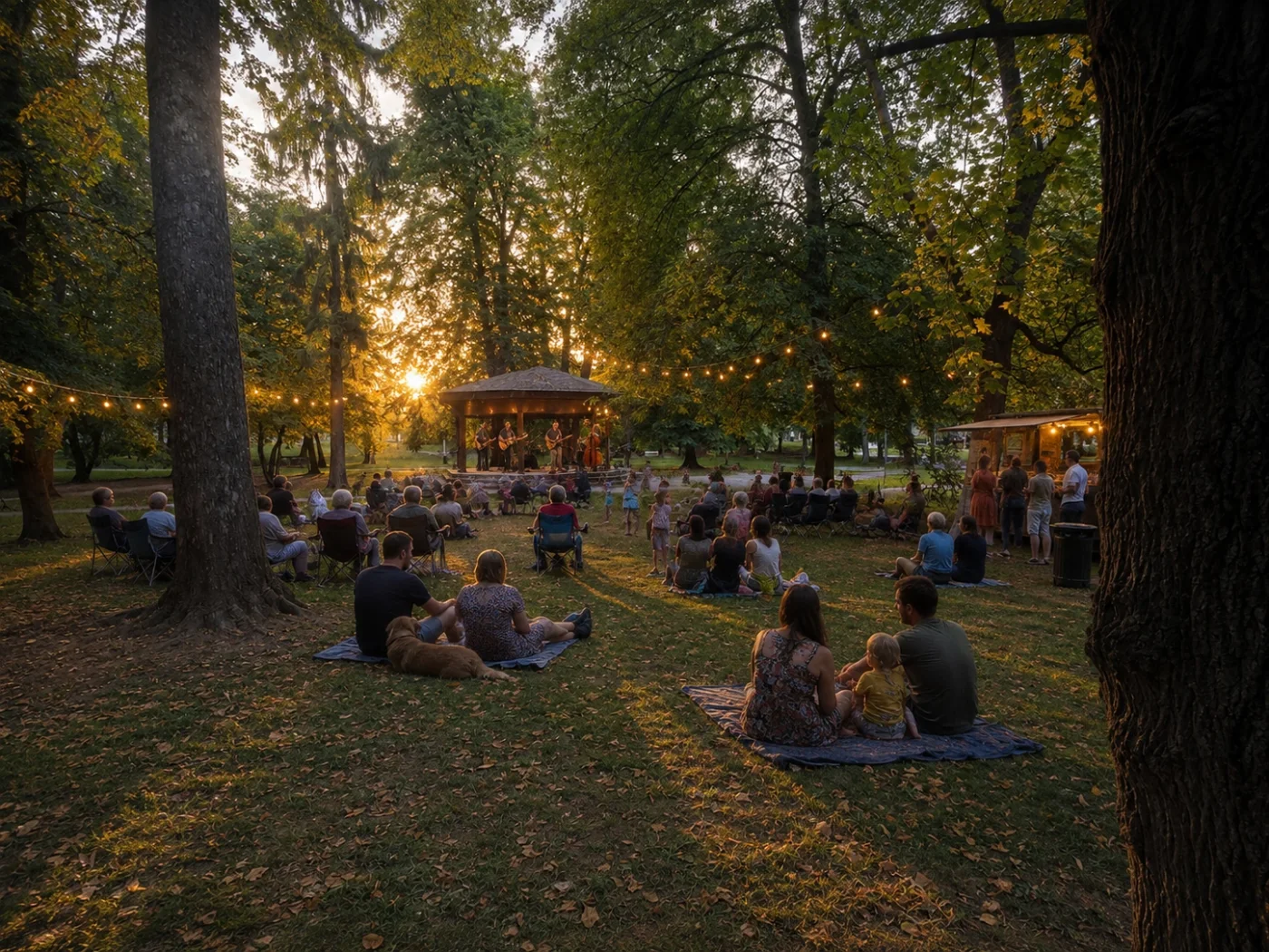 Vizualizace záměru: Živější městský park